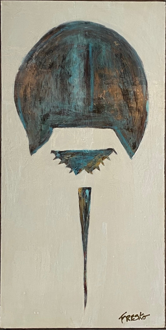 Horseshoe Crab in Blue